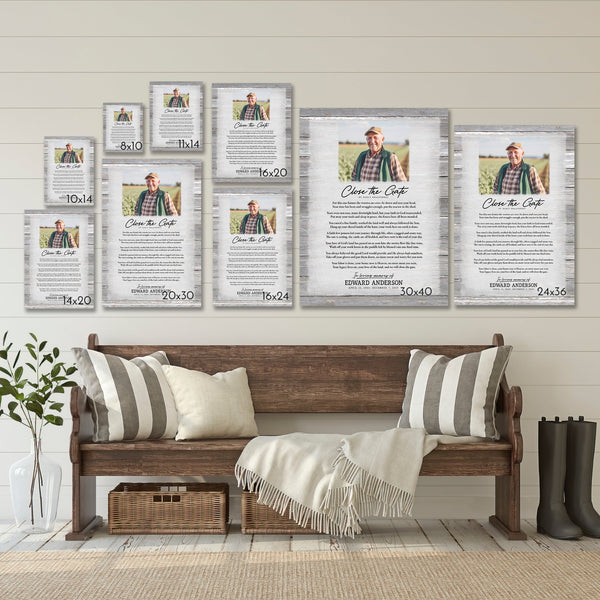 Close the Gate Farmer Memorial Print - Jennifer Ditterich Designs